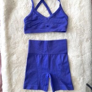 Alala Blue Camisole and Shorts Set